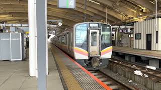 【鳴り響く発車メロディー】新潟駅高架ホームE129系発車