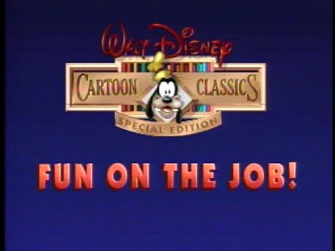 ★ 土曜の夜はミッキーと! 1958 ★ Walt Disney Cartoon Classics Special Edition: Fun on the Job