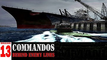 COMMANDOS: Behind Enemy Lines [Mission 13: David & Goliath] Walkthrough