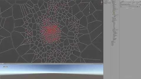 Realtime Voronoi with GPU computing - Unity3d