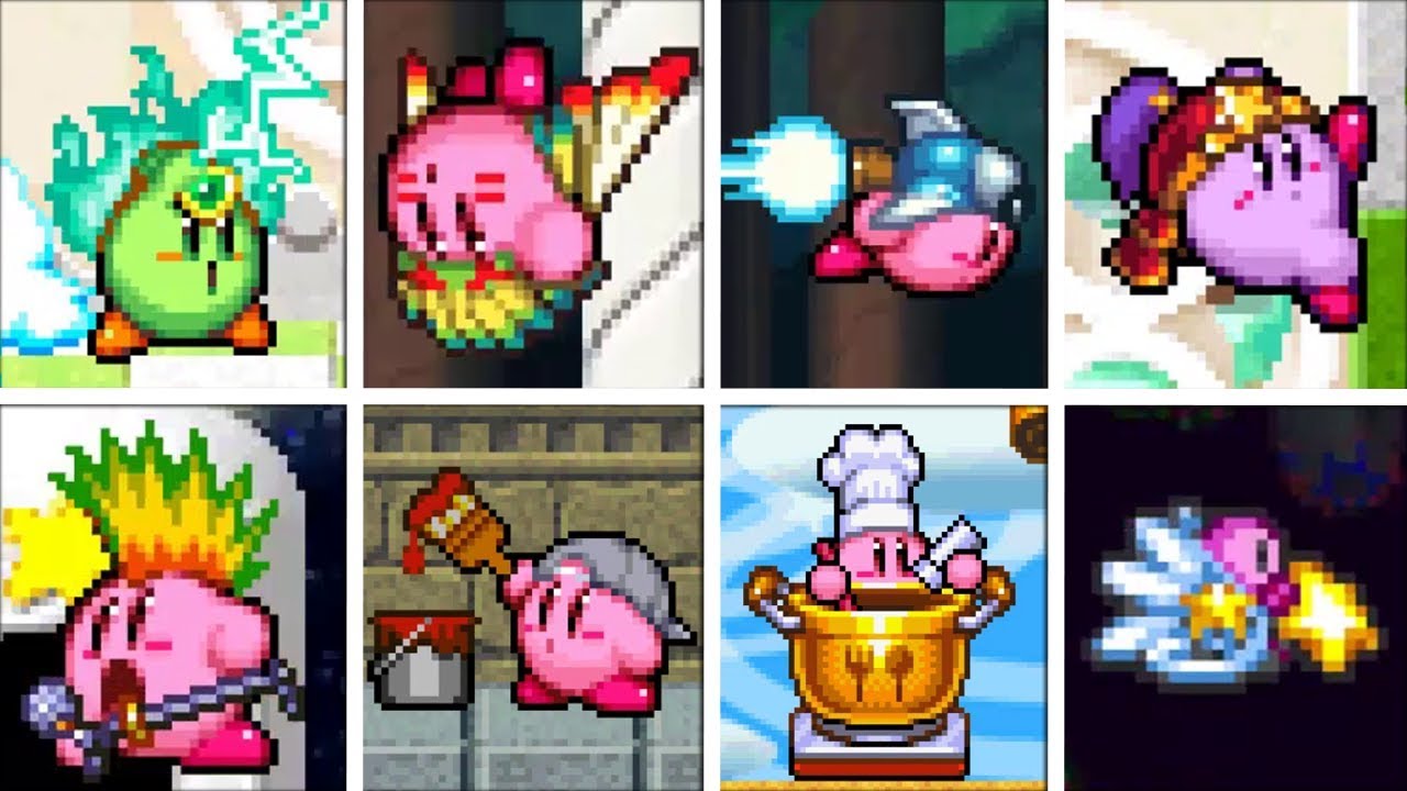 Kirby Super Star Ultra All Copy Abilities YouTube