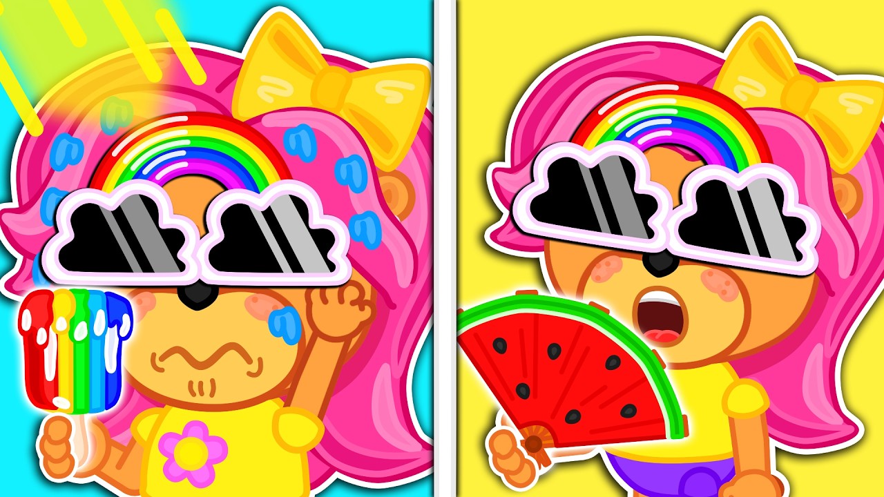 Маша и Леопольд. Жара и радужные очки - Мультик для детей - Lion Family на русском