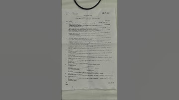 LLB (Hons) 5 Semester CIVIL PROCEDURE CODE AND LIMITATION ACT QUESTION PAPER 2025 DAVV INDORE