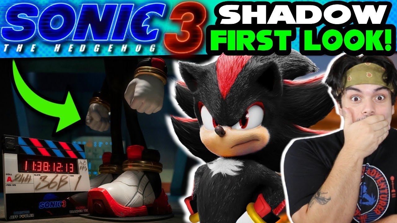 Sonic 3 Movie Teaser Sparks Fan Freak-Out About Shadow's Shoes