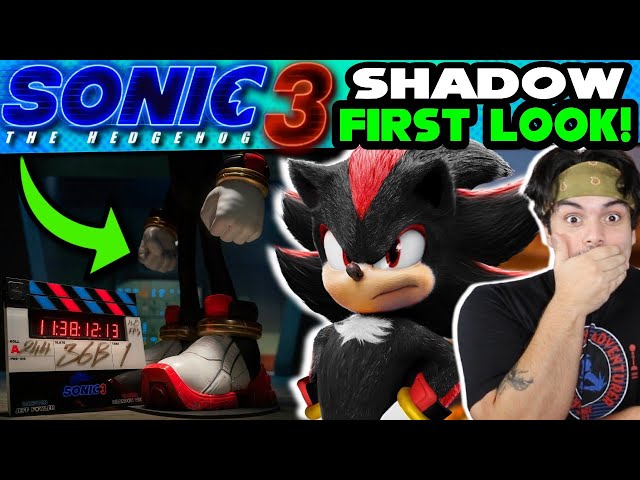 Shadow the Hedgehog shoe reveal for Sonic Movie 3! So excited to see Sonic,  Tails, Shadow, and Knuckles on the big screen together.…