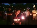 Tears flow among burning flames when tamils came together in jaffna to honour their loved ones