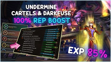 Don’t Miss Out! HUGE Darkfuse & Cartel Rep Buffs + XP Gains Happening Now!