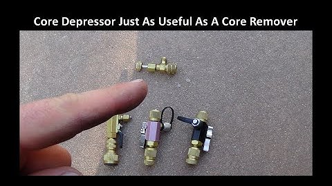 Tools9: Very Useful HVAC Tool: CD2060 Valve Core Depressor Not Remover (Part 1of2)