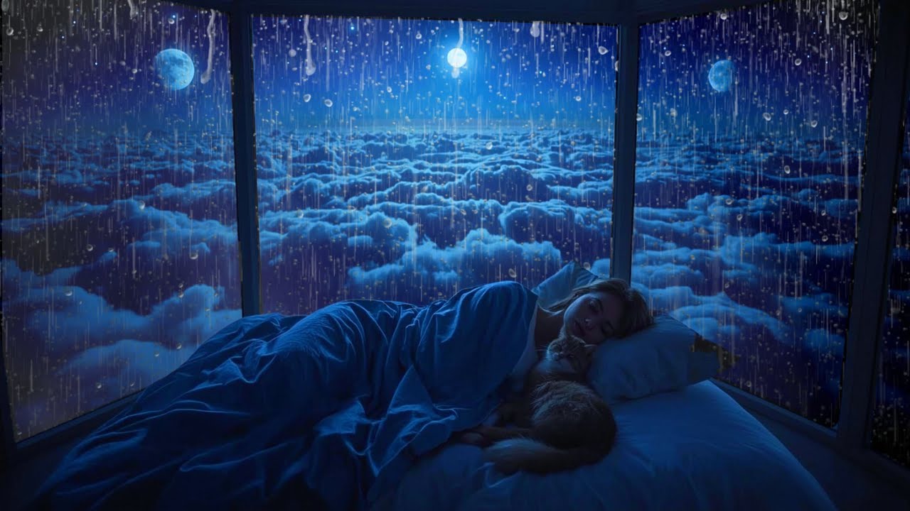 Tranquil Night Sky – Deep Sleep and Dreamy Cloud Ambience ☁️🌌💤✨