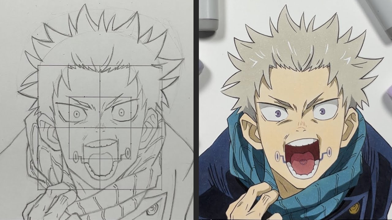 How To Draw Toge Inumaki Easy Jujutsu Kaisen 0 呪術廻戦 0 Youtube