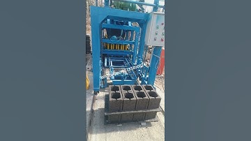 Automatic Concrete cement block machine Solid hollow block moulding machine 6 9 inch blocks maker