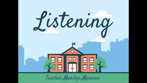 Listening part    Diagnostic Test   10th grade