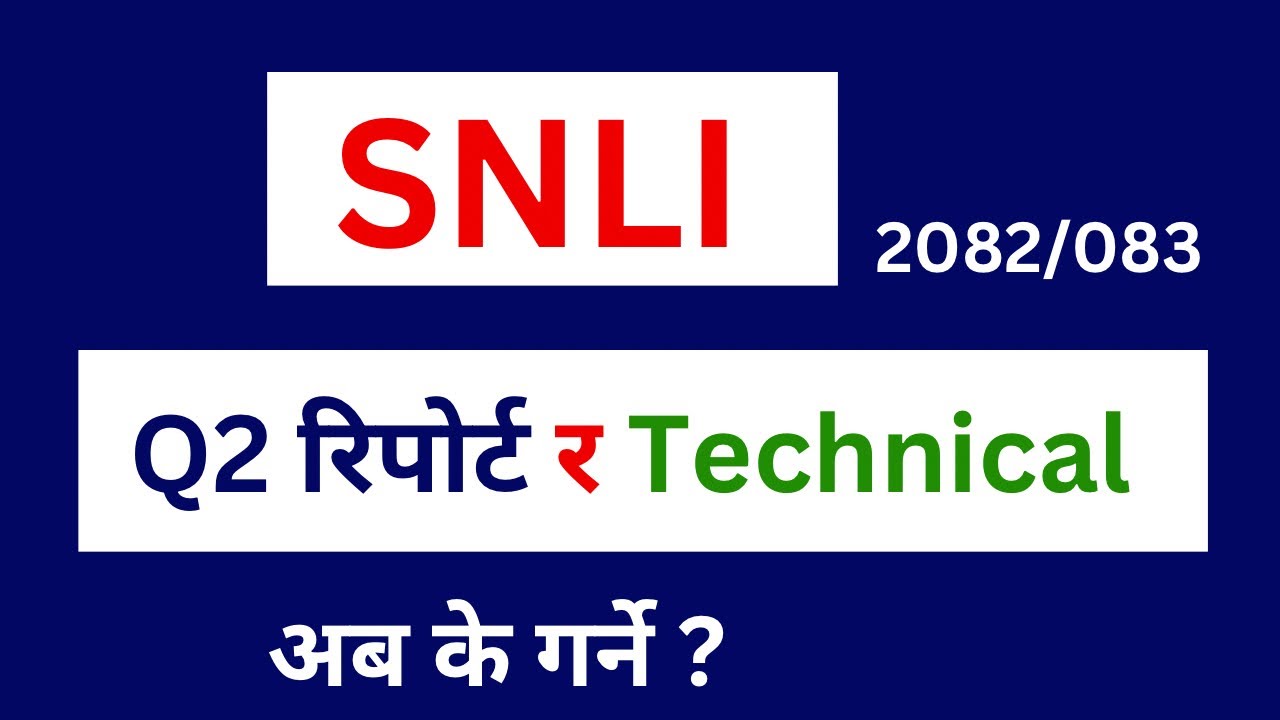 Sun Nepal Life Insurance SNLI Stock Analysis | Technical and Fundamental Q2 2082/083