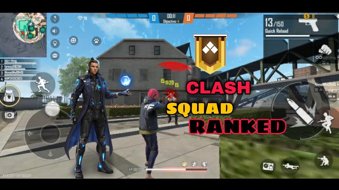 BEST CLASH SQUAD RANKED MATCH GAMEPLAY - GARENA FREE FIRE - YouTube