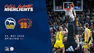 ALBA BERLIN vs. NINERS Chemnitz - Full Game Highlights - Spieltag 32, 25/26