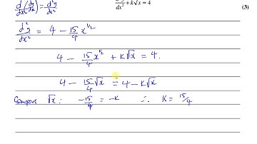 EDEXCEL IAL P1 new Practice Paper B 2018 Q8  Differentiation, Second Derivative, Equation of Normal
