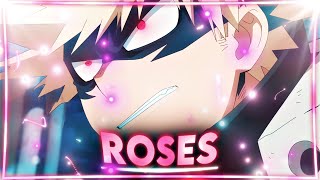 『 Roses 💥 Bakugou Edit 』 QUICK! Resimi