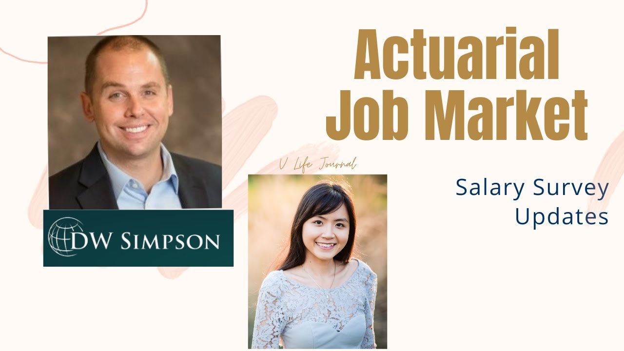 Actuarial Job Market DW Simpson Salary Survey Updates YouTube