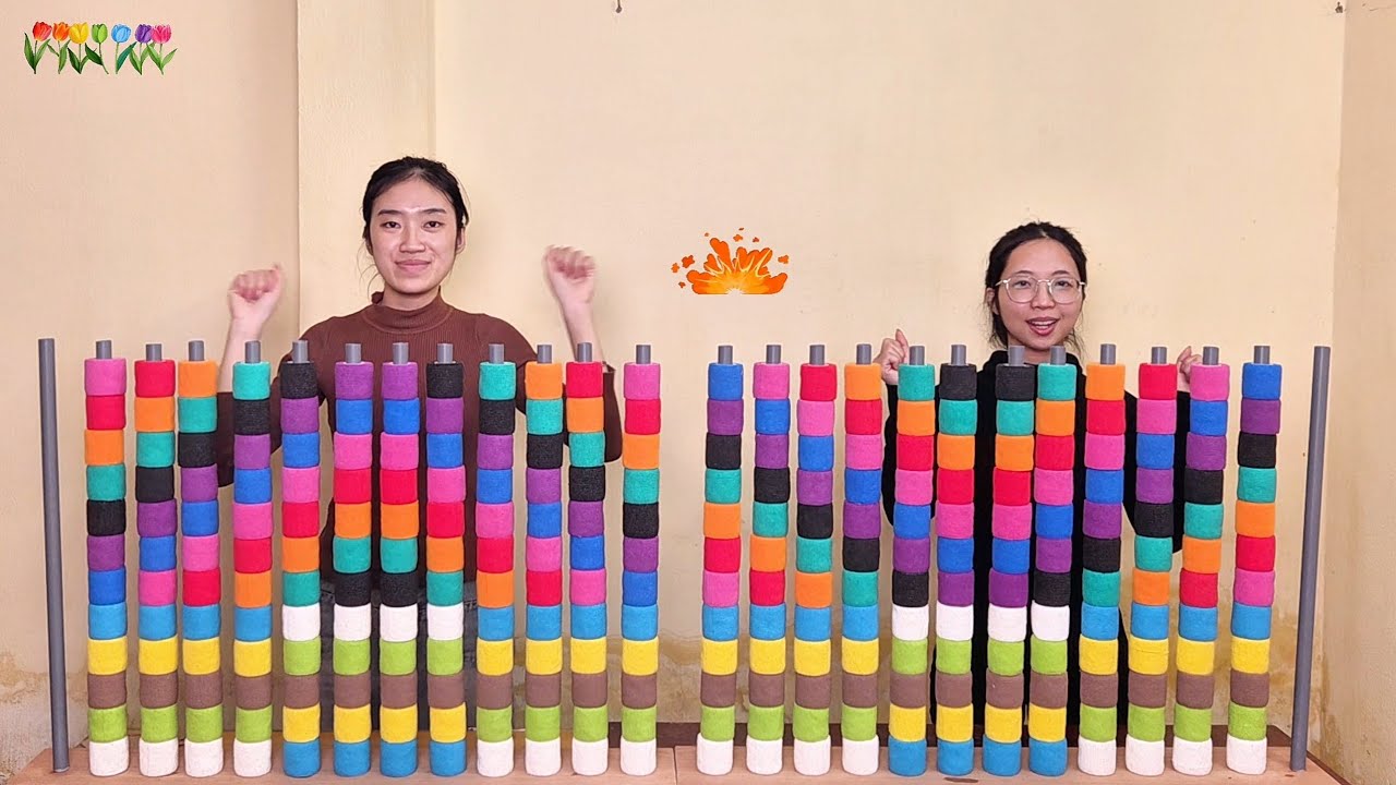 🌈 Color Flow and Calm Chaos | ASMR Puzzle Moments