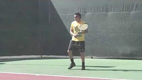 Joseph Mock Tennis Practice