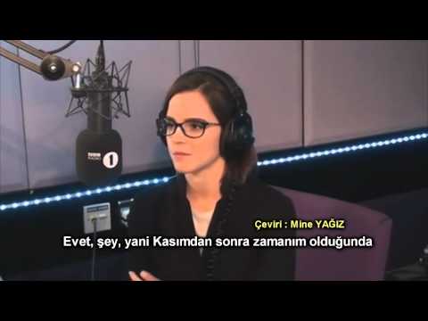 Emma Watson İstanbul'u Görmek İstediğini Söylüyor - BBC Radio 1 - Altyazılı