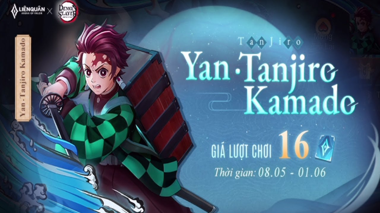 Liên Quân Mobile – Múa Yan Tanjiro Kamado Mượt Mà Làm Luôn 18 Nháy Giành MVP – Top Game Android Ios