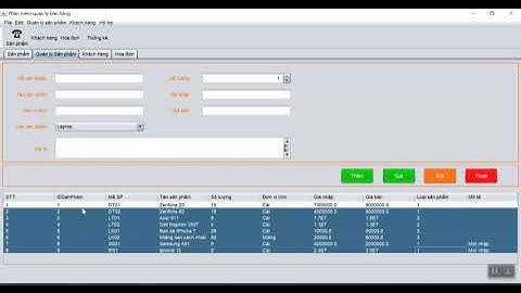 Hien thi du lieu từ database lên Table trong Java
