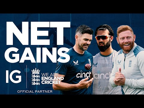 14 off 6 to win! Net practice with anderson, bairstow & mahmood! | ig net gains