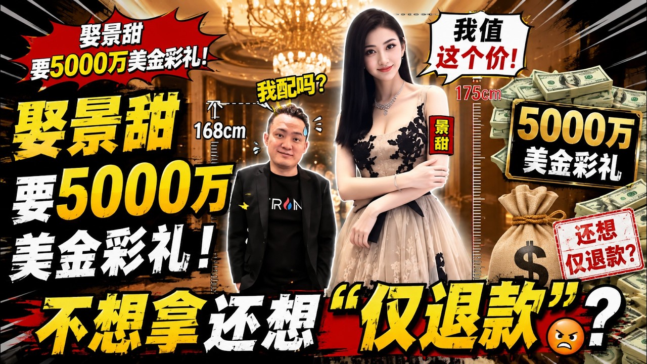 娶景甜要5000万美金彩礼!不想拿还想“仅退款”,孙宇晨这算盘打到人脸上去了!《喜剧之王单口季》#搞笑 #景甜 #孙宇晨 縮圖