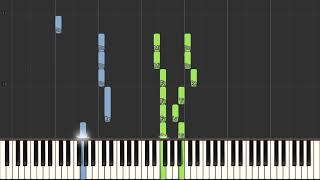 Joseph E  Winner Little Brown Jug [Piano Tutorial] Synthesia