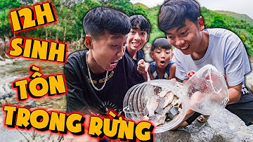 Thái Chuối | Sinh Tồn Trong Rừng - Cá Nướng & Măng Luộc