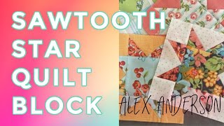 Alex Anderson LIVE: Making the Sawtooth Star