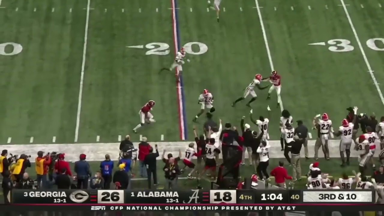 Kelee Ringo INT SEC Championship