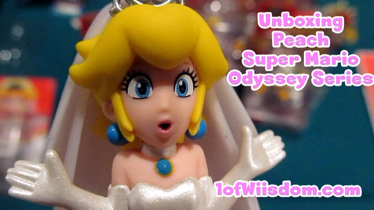 Unboxing Wedding Outfit Peach amiibo (Super Mario Odyssey Series) - YouTube