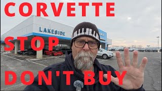 STOP DON'T BUY A CORVETTE Until you watch this