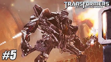 Transformers Dark of the Moon - Xbox 360 / PS3 Gameplay Playthrough - Chapter V PART 5