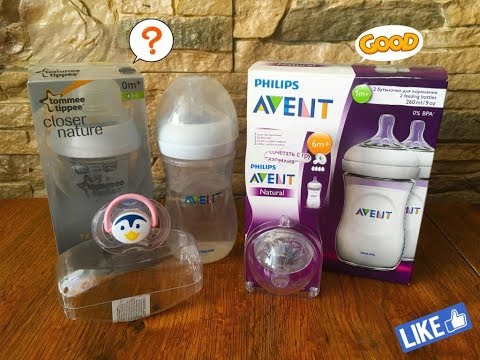 Обзор бутылочек Tommee Tippee VS Philips Avent🐣❤️