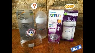 ОБЗОР ПОПУЛЯРНЫХ БУТЫЛОЧЕК TOMMEE TIPPEE VS PHILIPS AVENT | ЧТО ЛУЧШЕ