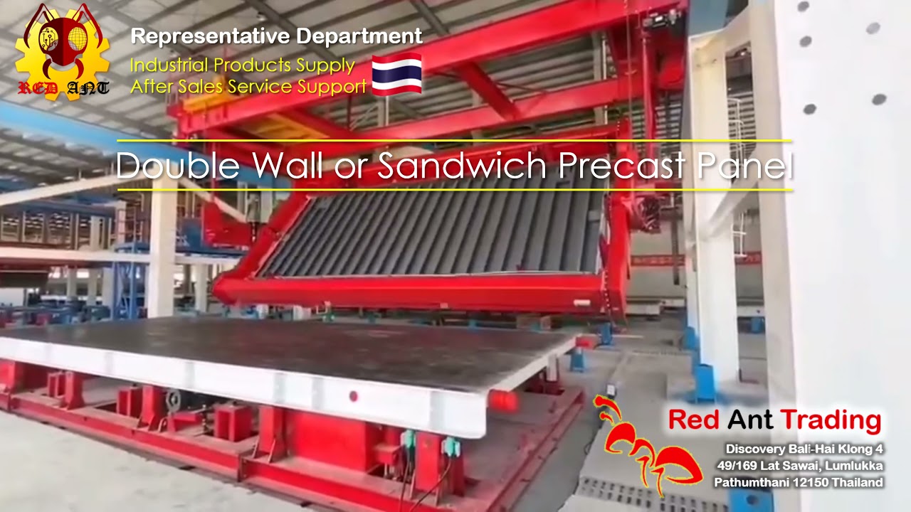 SPT Double Wall or Sandwich Precast Panel