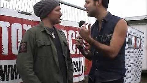Theory Of A Deadman interview at Download Festival 2012 with Jeff (TotalRock)