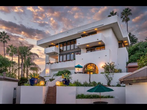 350 Las Alturas Rd, Santa Barbara, CA home video tour