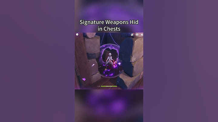 signature weapons in chests #genshinnow #genshin #genshinimpact #genshintips #genshinchest