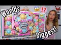 Asmr unboxing the worlds biggest mystery advent calendarlol mega ball magic 60 balls