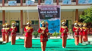 TARI TANGGAI PALEMBANG SUMATERA SELATAN - UJIAN PRAKTIK SENI BUDAYA