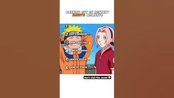 Ranking Naruto Moments 😭
