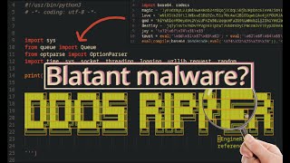 Deobfuscating and reading a sketchy python script I found on reddit
