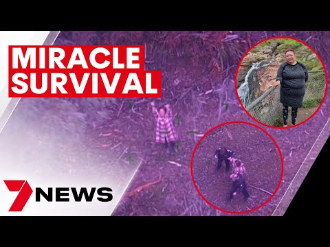 A woman’s miraculous survival story thanks to wine - 6 days lost in the bush | 7NEWS