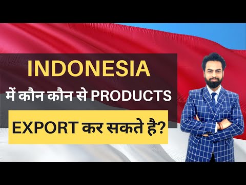 Indonesia  कौन कौन से Products Export हो सकते हैं?#indonesia #export #import #business