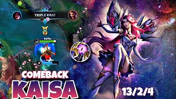 WILD RIFT ADC |  AP KAISA IS THE BEST APC IN PATCH 4.3B ? | GAMEPLAY | #kaisa #wildrift
