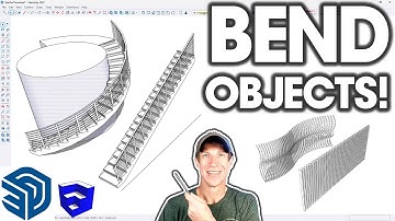 The ULTIMATE GUIDE to Bending and Deforming Objects in SketchUp!